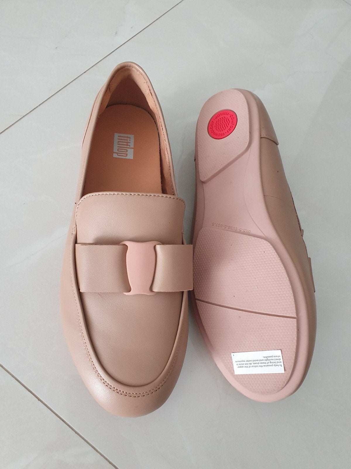 FitFlop Loafers instappers schoenen Maat 38.5 Nieuw, Kleding | Dames, Schoenen, Ophalen of Verzenden, Nieuw, Roze, Instappers