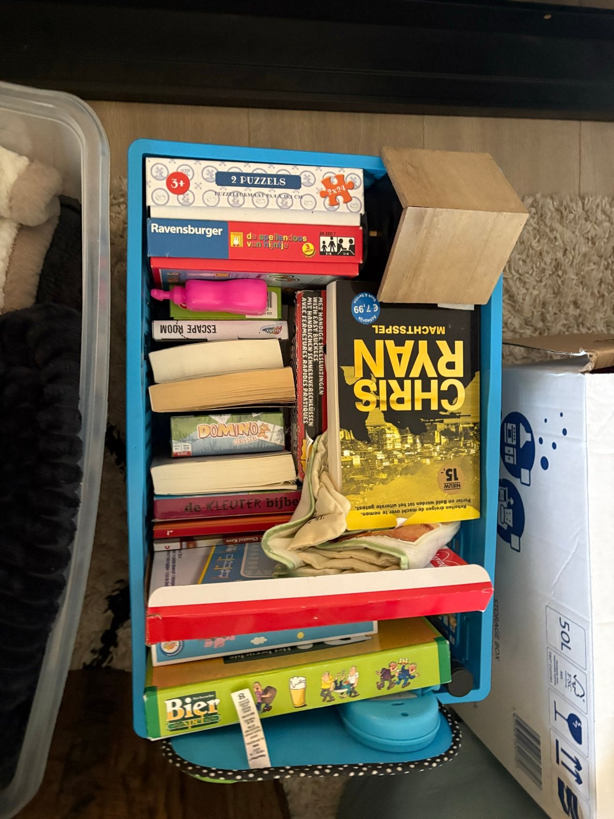 Grote speelgoedpakket met diverse spellen en speelgoed, Ophalen, Gebruikt, Knutselen, Met licht