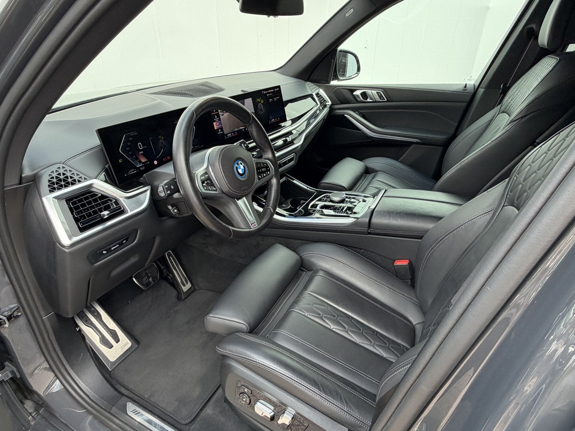 BMW X5 xDrive50e M-sport Launch Edition Leer Led Camera Carp, Auto's, Gebruikt, Bedrijf, Vierwielaandrijving, Hybride Elektrisch/Benzine
