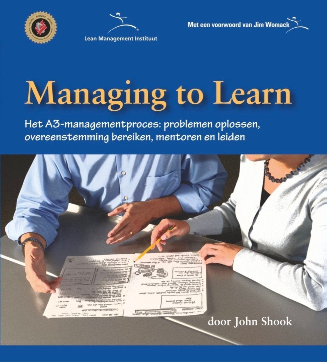 Managing to Learn, Ophalen of Verzenden, Nieuw, Management, John Shook