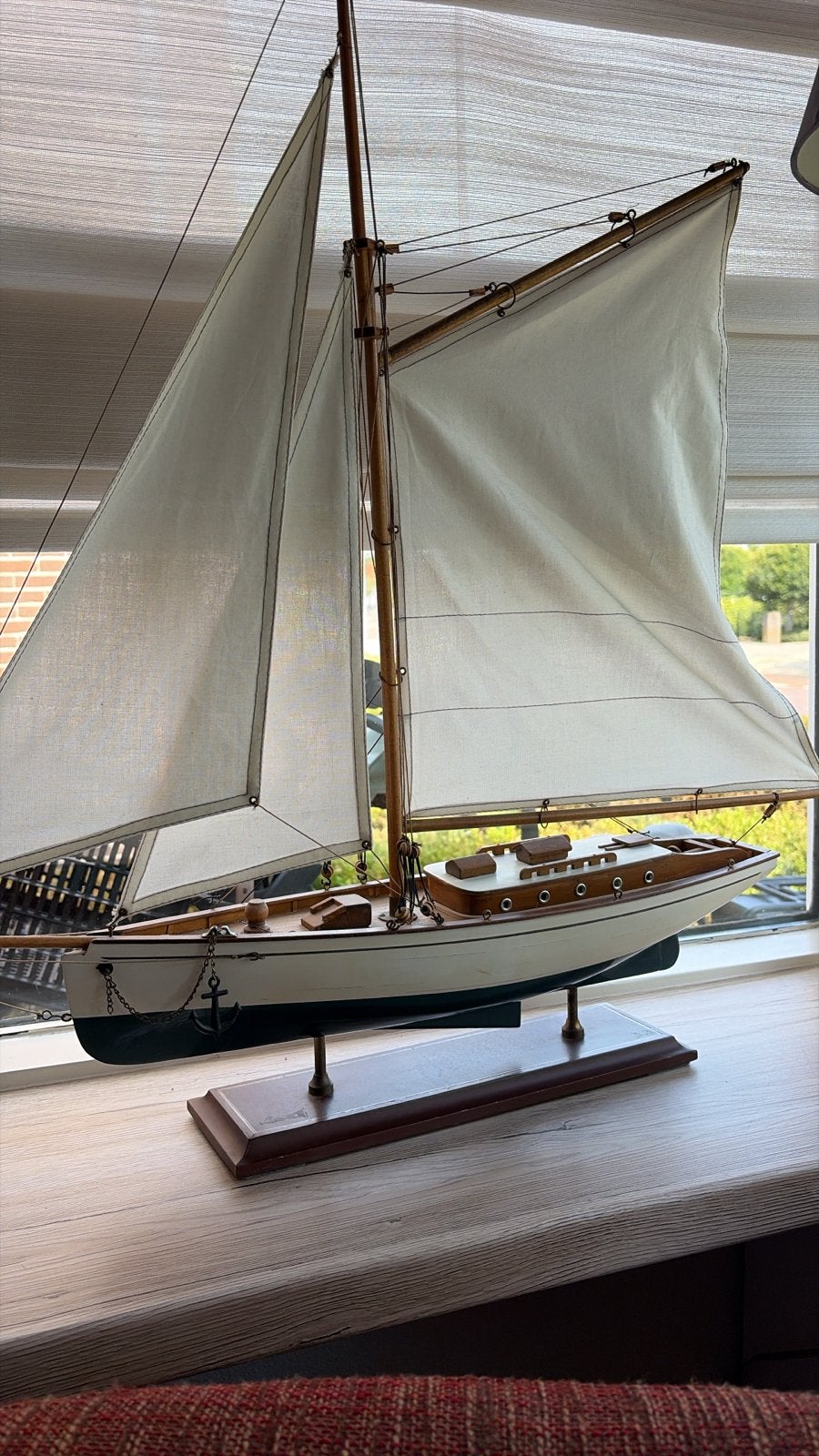 Prachtig gedetailleerd scheepsmodel in goede staat, Hobby en Vrije tijd, Modelbouw | Boten en Schepen, Ophalen of Verzenden, Zo goed als nieuw