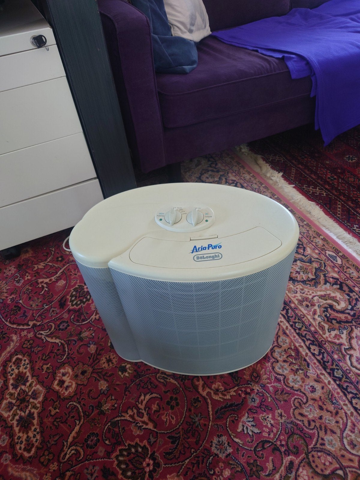 Delonghi Aria Puro Luchtbevochtiger, Witgoed en Apparatuur, Luchtbehandelingsapparatuur, Ophalen of Verzenden, Gebruikt, Luchtbevochtiger