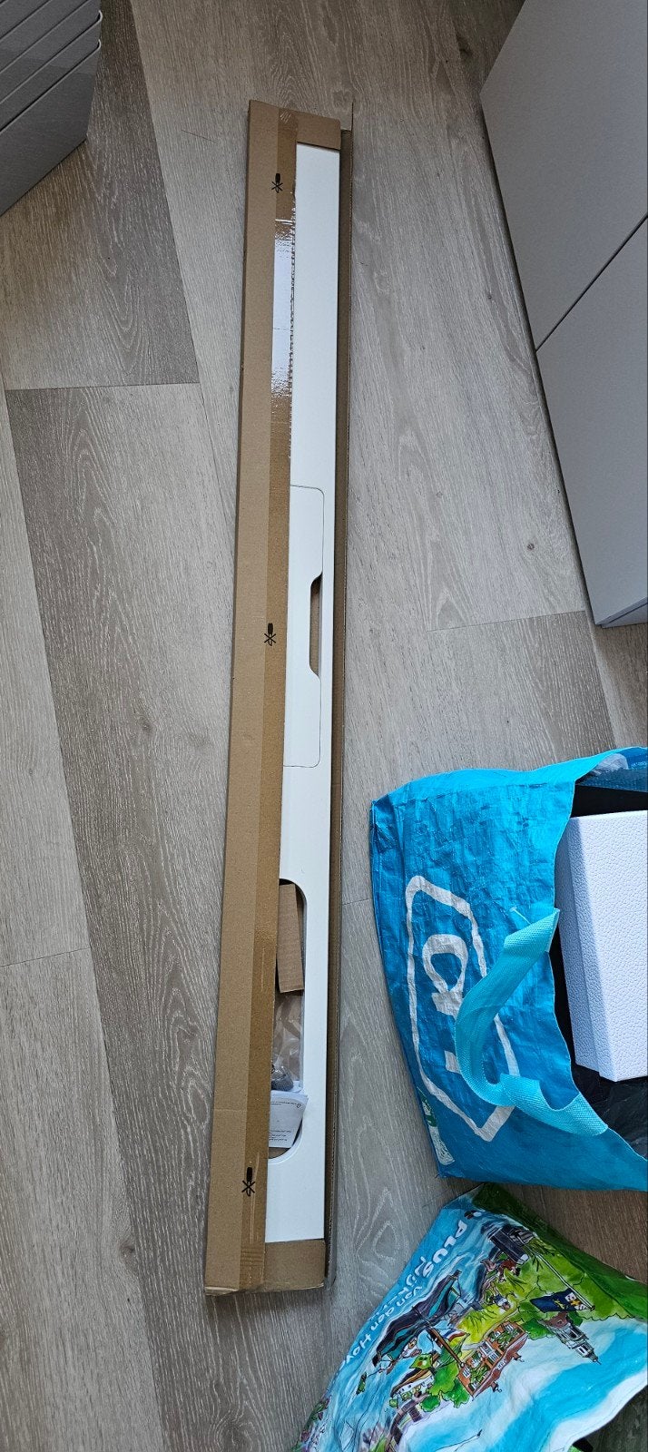 GRATIS Bureau ikea Mittzon insteekmodule wit 140x12 cm, Ophalen