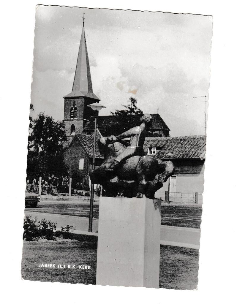 Ansichtkaart Jabeek, Ophalen of Verzenden, 1960 tot 1980, Ongelopen, Limburg
