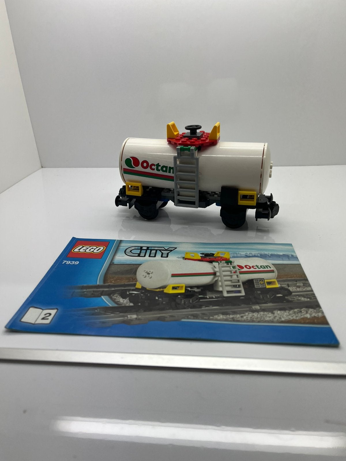 Lego trein 7939 tankwagon, Ophalen of Verzenden, Gebruikt