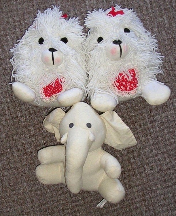Knuffel 3 st  Nieuw, Ophalen of Verzenden, Nieuw, Overige typen
