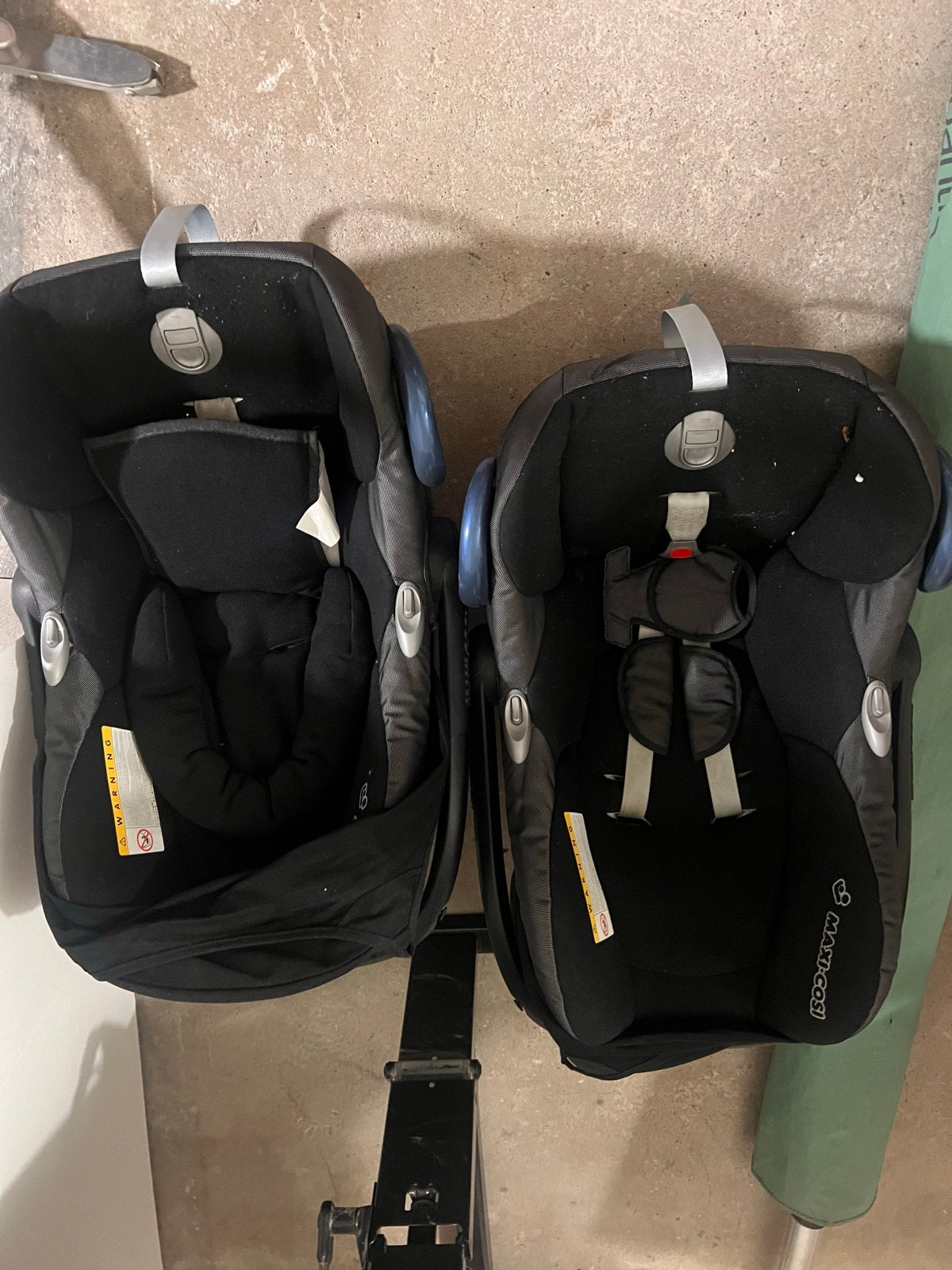 Maxi-Cosi autostoeltjes (2 stuks), Ophalen, 0 t/m 13 kg, Maxi-Cosi, Gebruikt