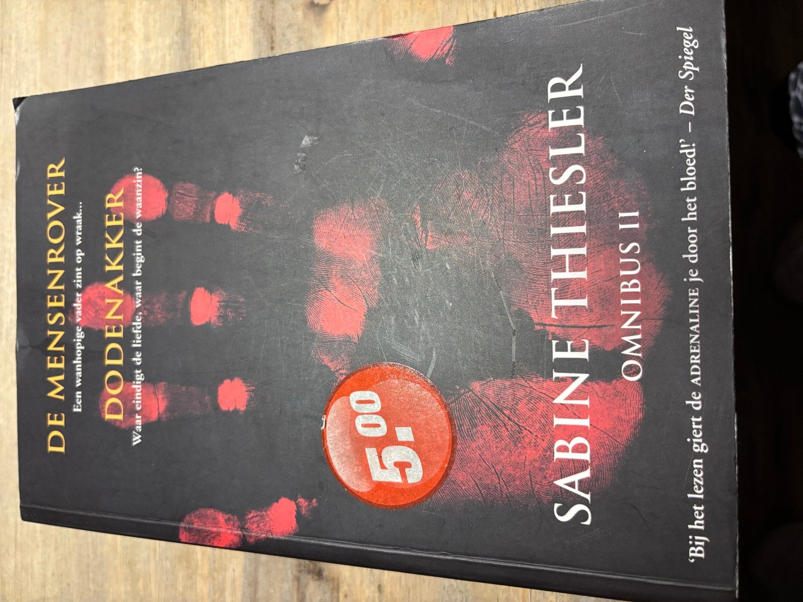 Sabine Thiesler Omnibus II: De Mensenrover & Dodenakker, Boeken, Ophalen, Zo goed als nieuw, Europa overig