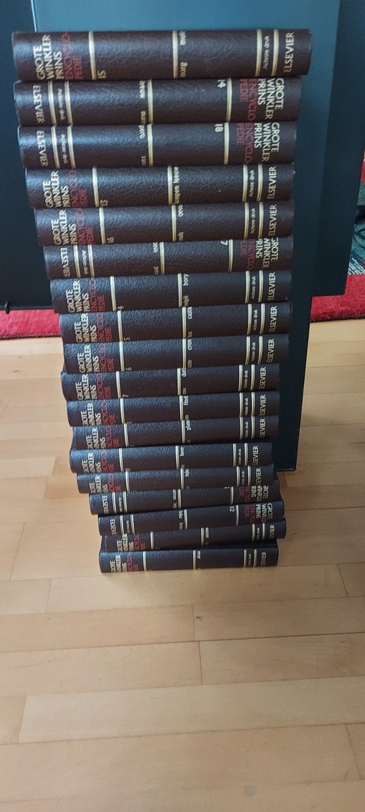 Winkler Prins Encyclopedie - Luxe Uitvoering - 15 Delen, Boeken, Ophalen of Verzenden