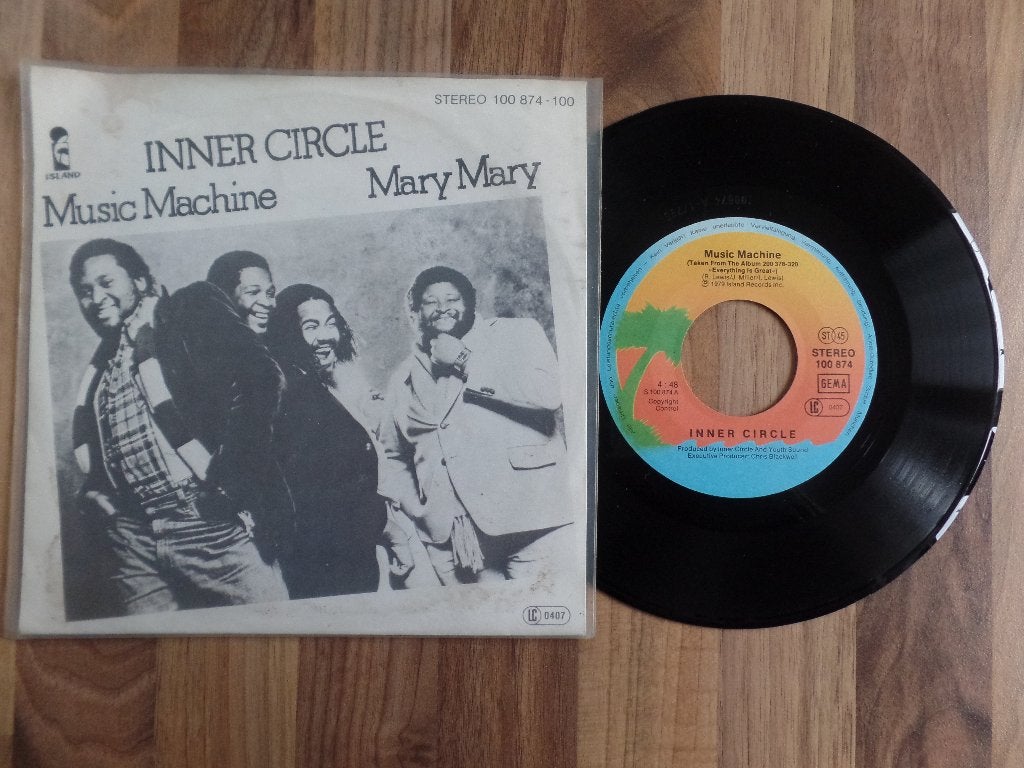 single  Inner Circle - Music Machine / Mary Mary*, Ophalen of Verzenden, Gebruikt, Pop