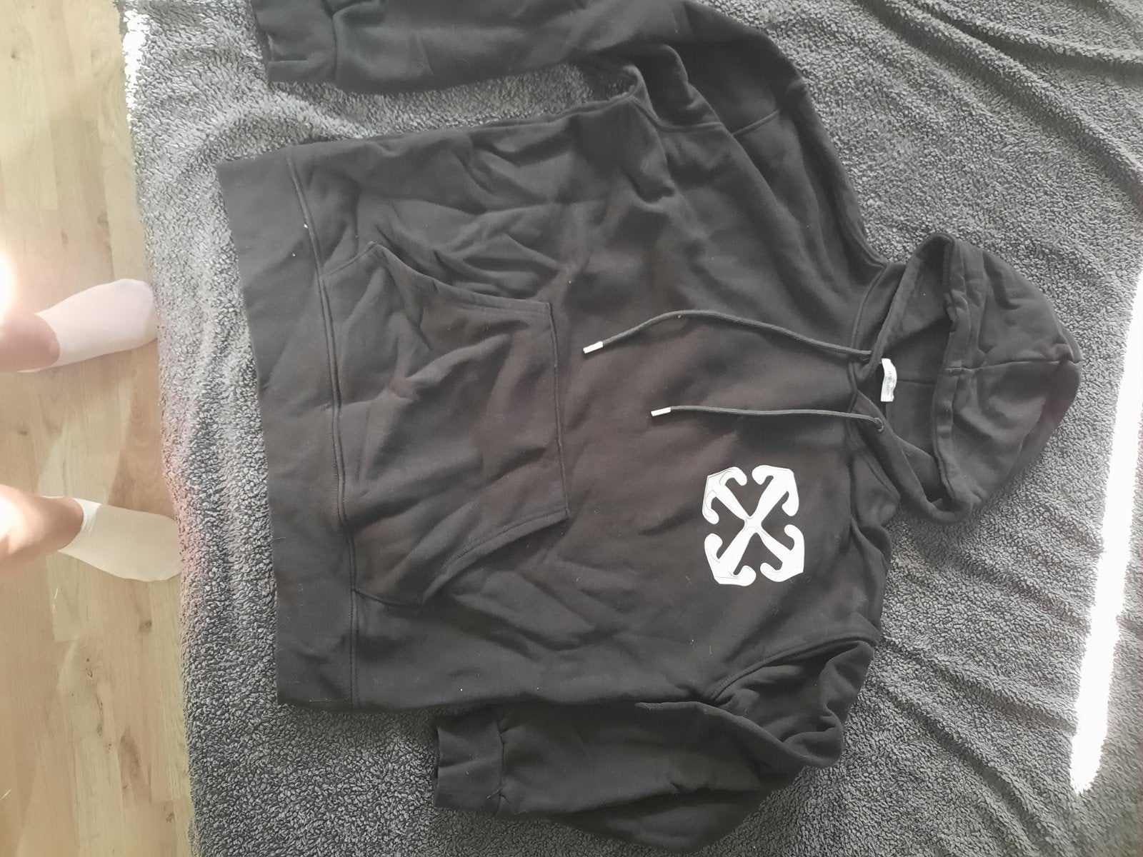 Off White hoodie, Maat 48/50 (M), Zwart, Nieuw, Ophalen of Verzenden