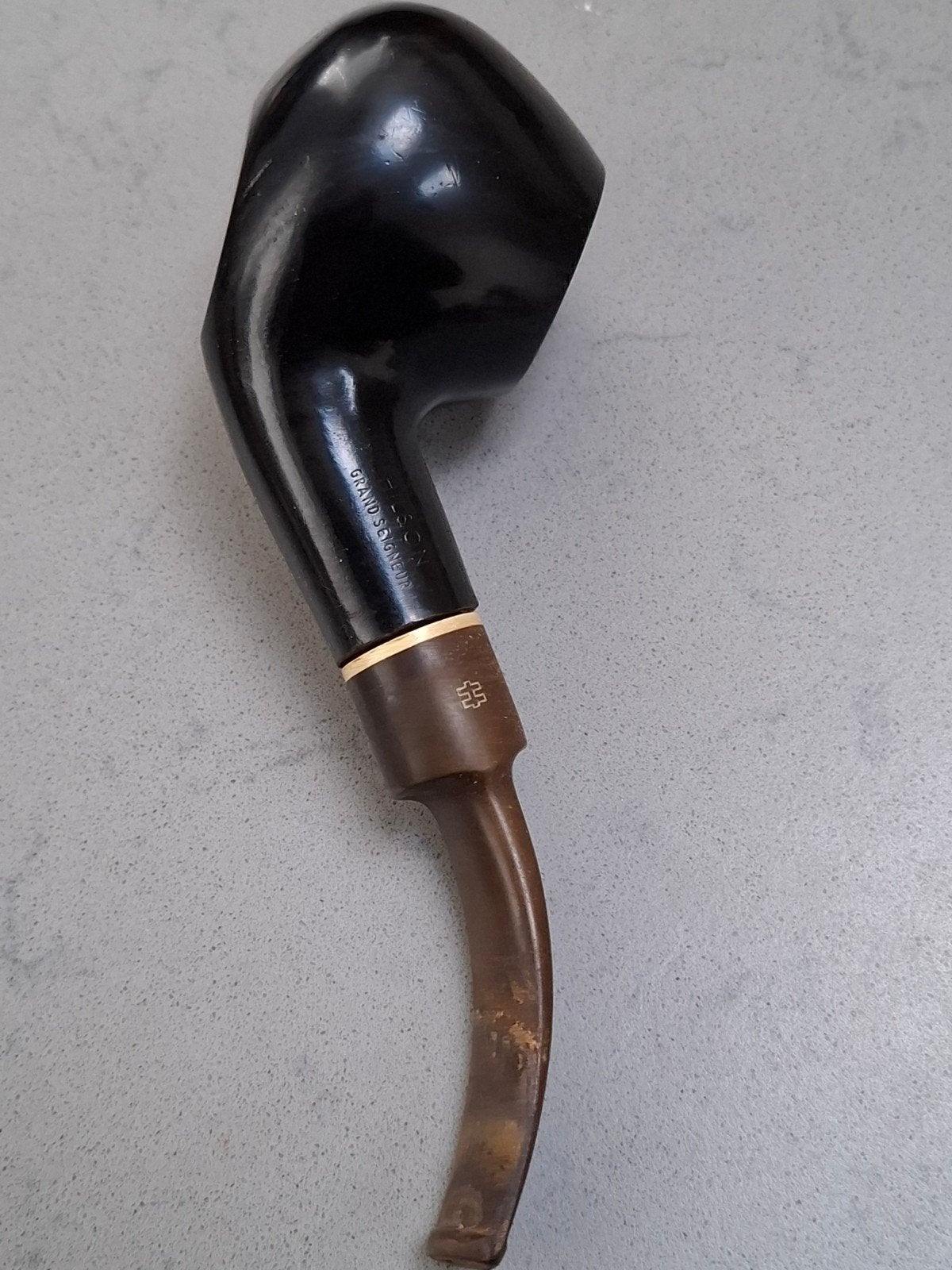 HILSON GRAND SEIGNEUR pijp - Vintage tabakspijp, Ophalen of Verzenden, Gebruikt, (Water)pijp