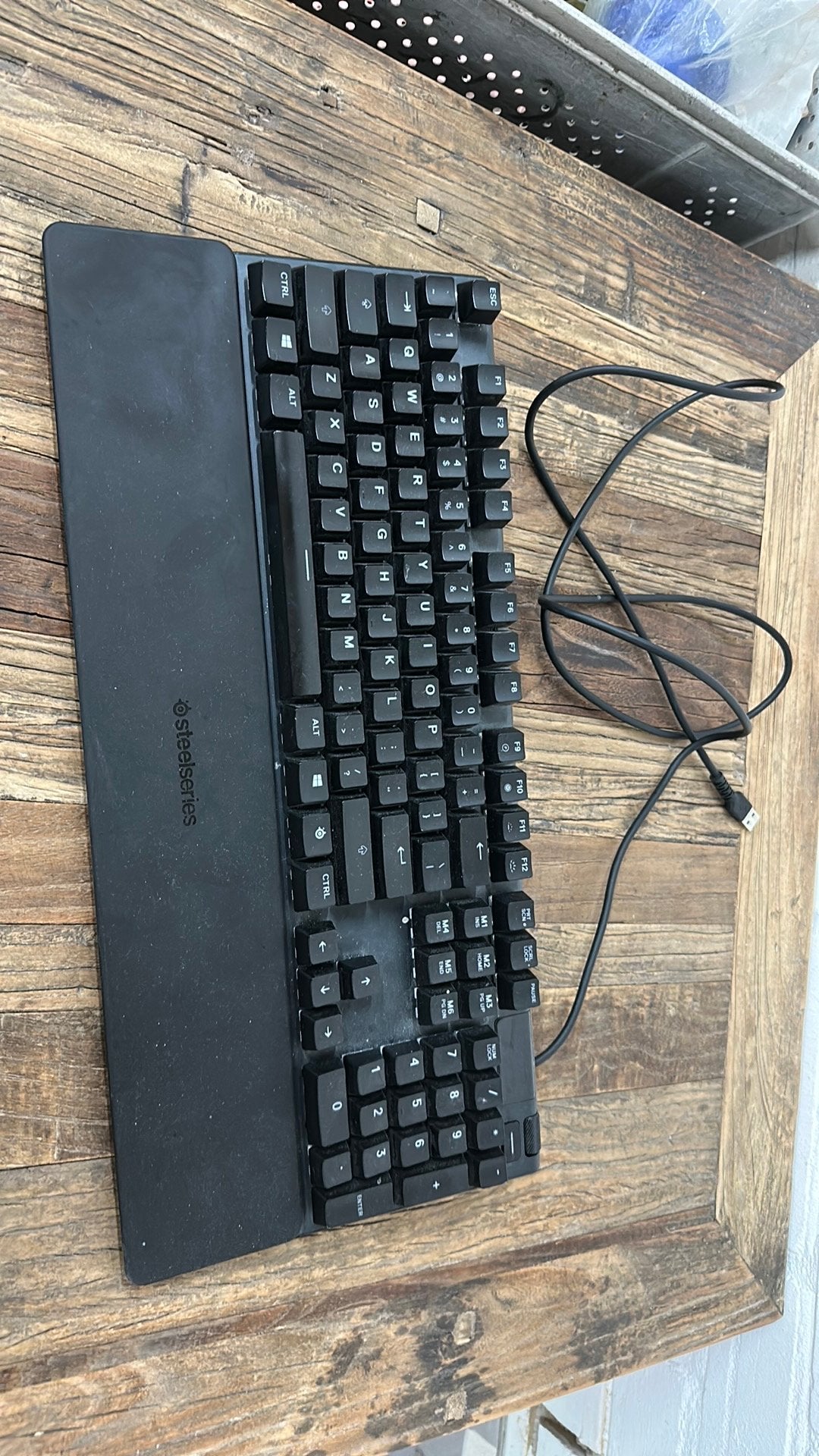 Apex steel series keyboard, Ophalen of Verzenden, Zo goed als nieuw