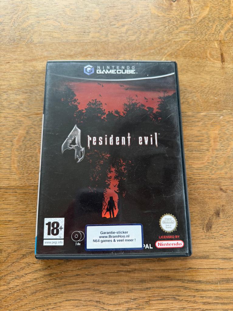 Resident Evil 4 - Nintendo GameCube, Spelcomputers en Games, Games | Nintendo GameCube, Avontuur en Actie, Gebruikt, Vanaf 18 jaar