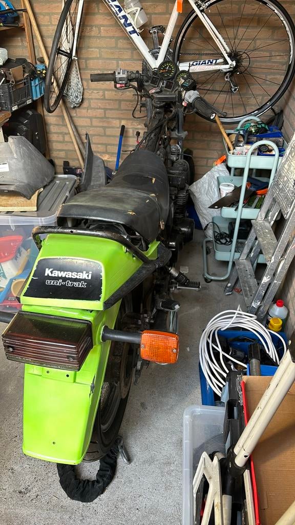 Kawasaki Uni-Trak - Projectmotor/Onderdelen, Motoren, Onderdelen | Kawasaki, Ophalen of Verzenden