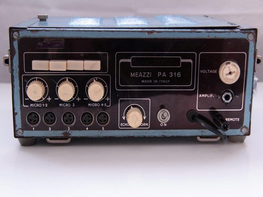 Legendarische Meazzi buizen bandecho, Muziek en Instrumenten, Effecten, Ophalen, Gebruikt, Delay of Echo