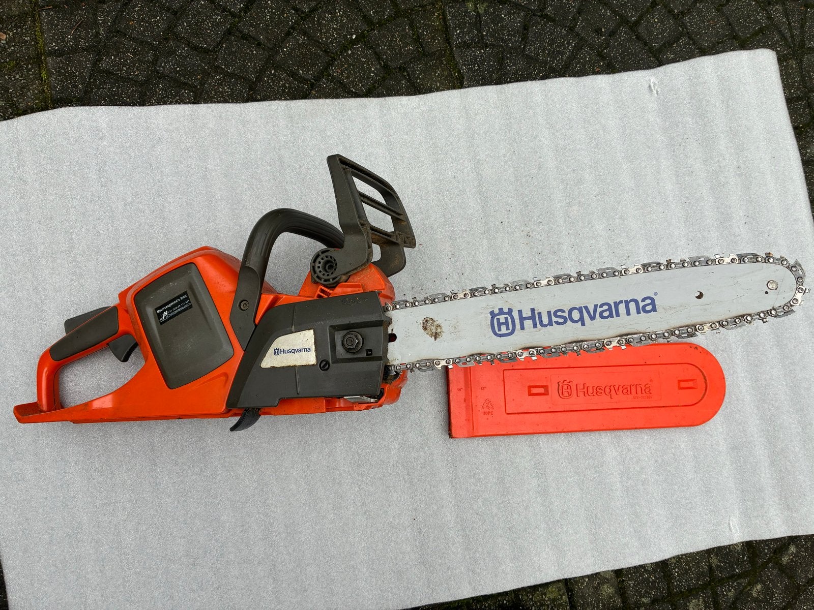 Foto 4 van Husqvarna 338 XPT kettingzaag - Gebruikt