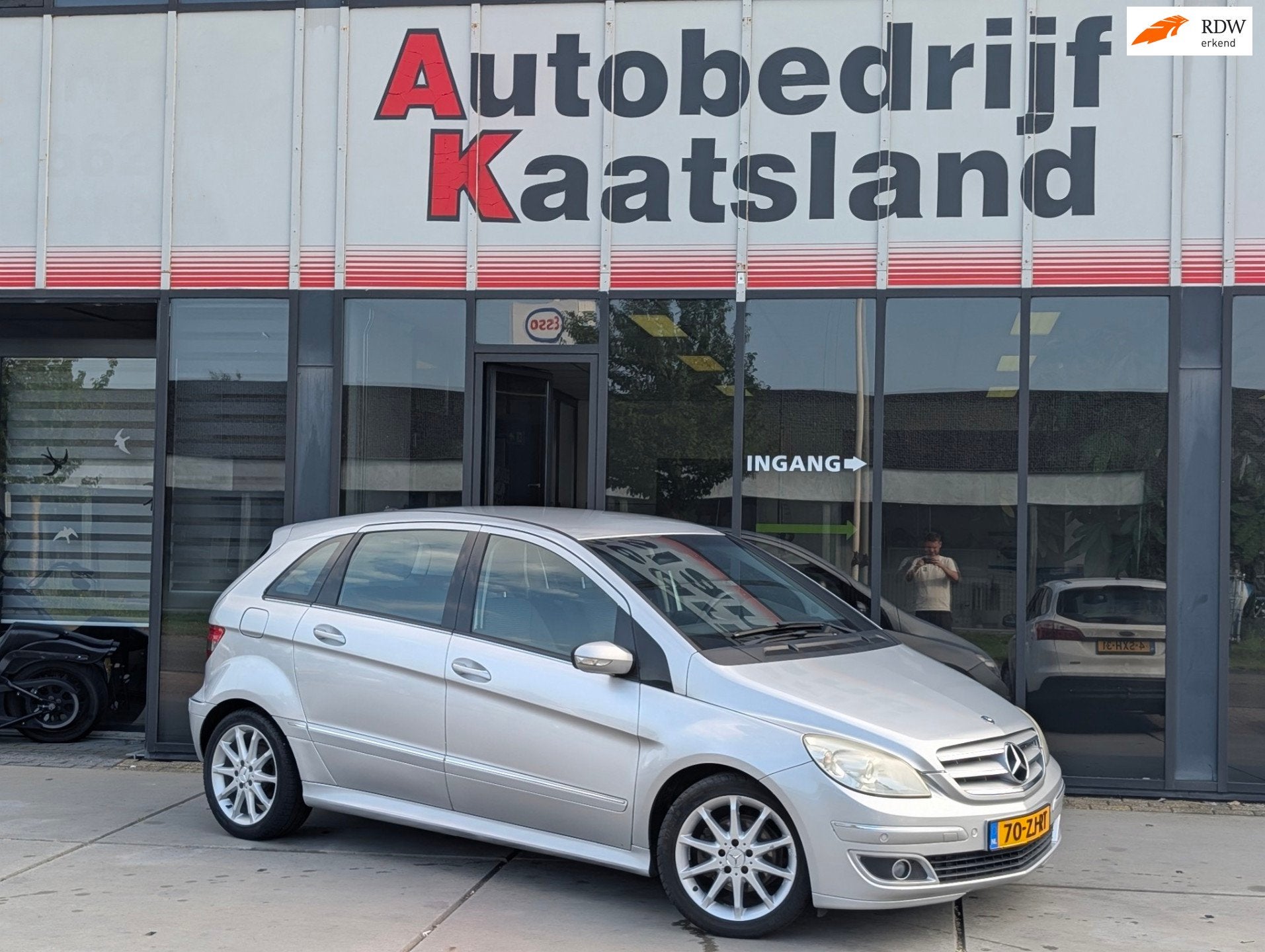 Mercedes-Benz B-klasse 200 CDI Business Class Avantgarde - C, Auto's, Verwarmde buitenspiegels, Gebruikt, Zwart, 4 cilinders