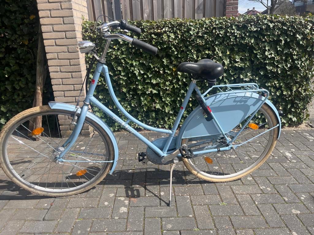 Lichtblauwe Ortler damesfiets, Fietsen en Brommers, Fietsen | Dames | Damesfietsen, Velgrem, 50 tot 53 cm, Ophalen, Overige merken