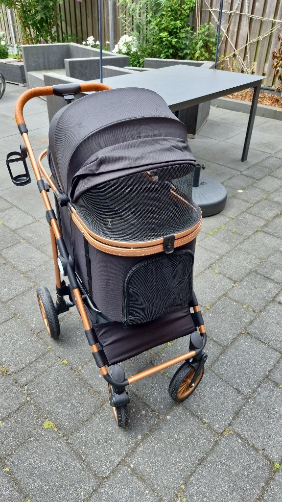 hondenbuggy, Ophalen, Zo goed als nieuw