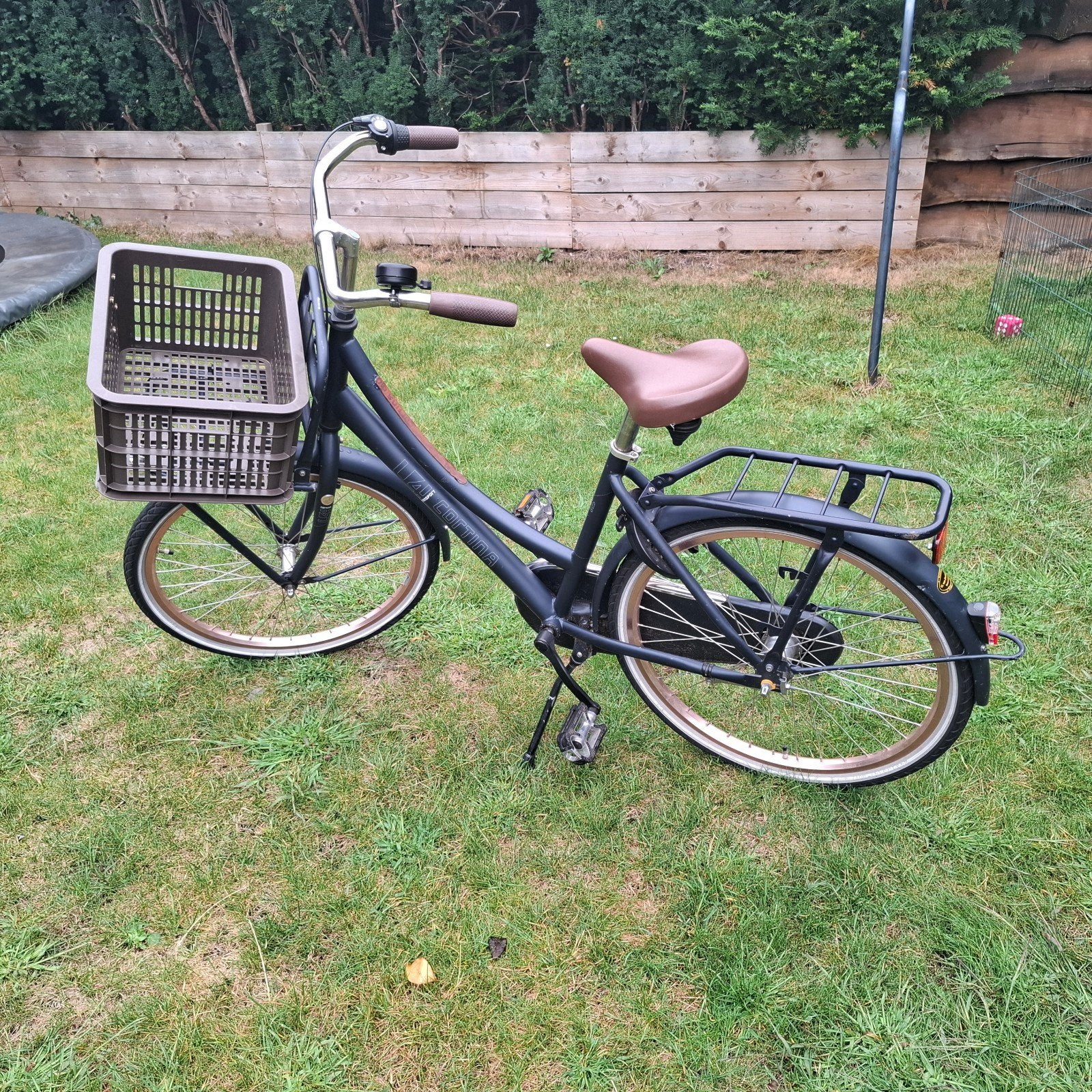 Cortina U4 Transportfiets meisjes fiets 24 inch, Fietsen en Brommers, Ophalen, Terugtraprem, Versnellingen, Cortina
