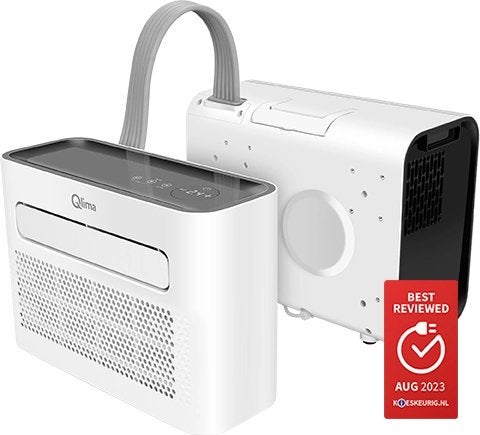 Qlima MS-AC 5001 split airconditioner (als nieuw), Ophalen, Minder dan 60 m³, Timer, 3 snelheden of meer