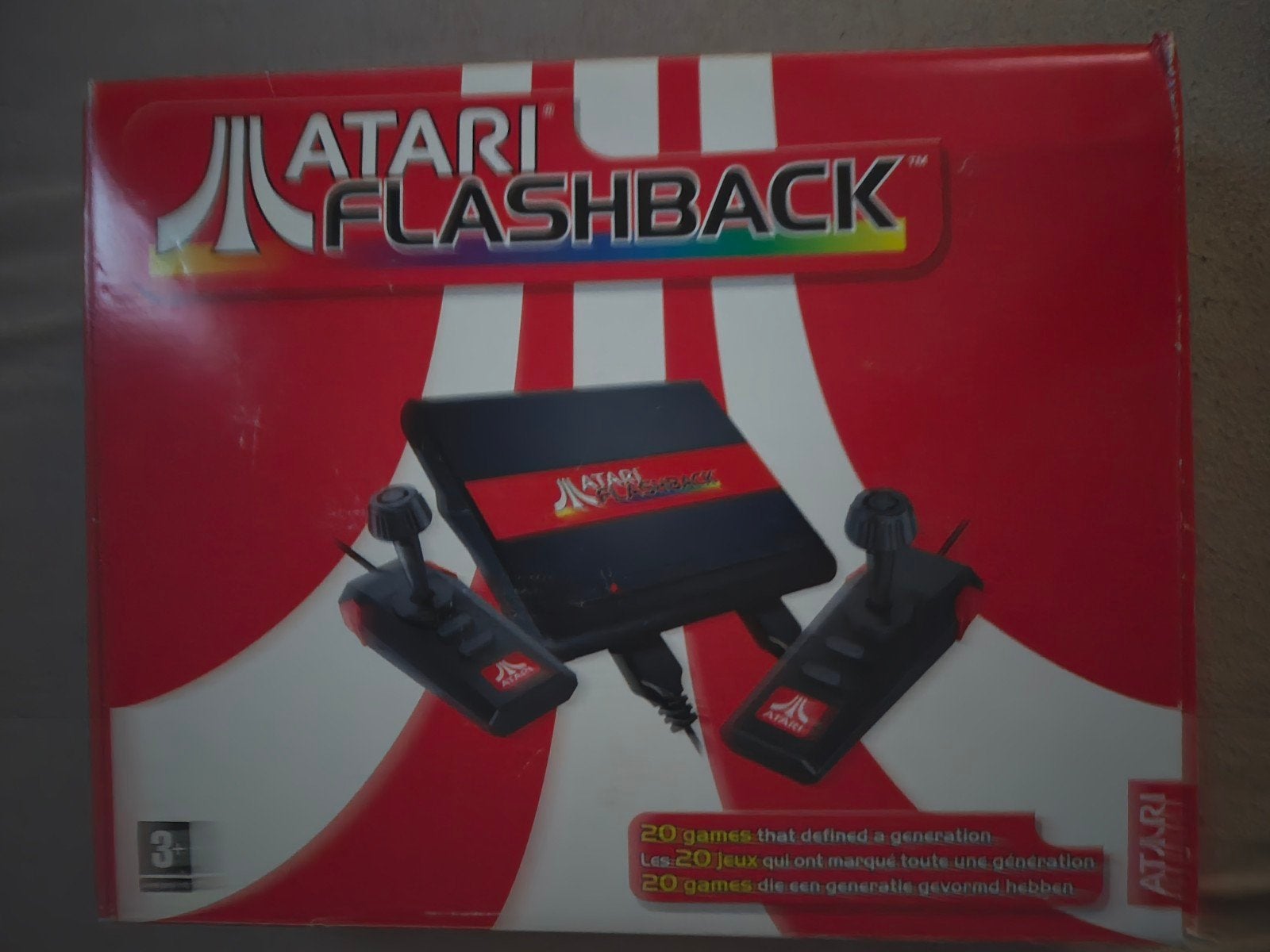 Atari Flashback Retro Console (2004) – CIB (In doos) – Zeer, Spelcomputers en Games, Spelcomputers | Atari, Ophalen, Met games