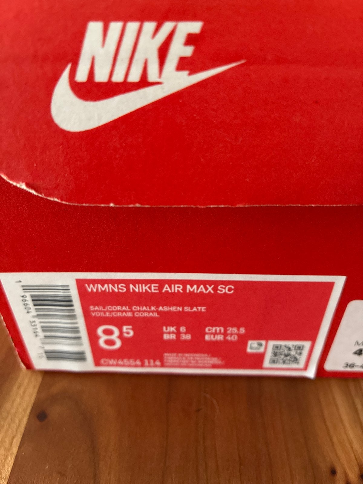 Nike Air Max SC Sneakers - Dames Maat 40, Ophalen of Verzenden, Gedragen, Wit, Sneakers of Gympen