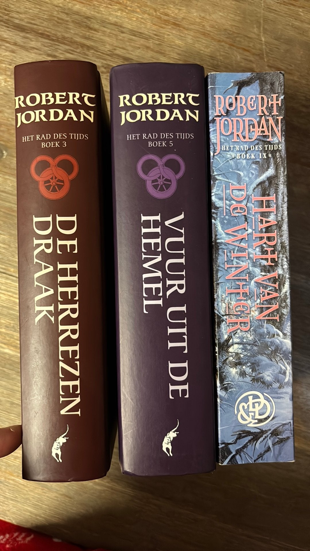 Robert Jordan - 3x Rad des Tijds 3, 5, 9 los te koop, Boeken, Ophalen of Verzenden, Gelezen