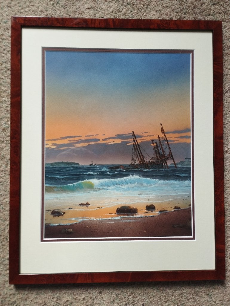 Aquarel van H Niemeijer, Ophalen of Verzenden