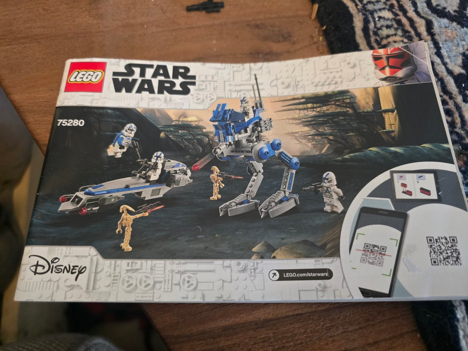 LEGO Star Wars 501st Legion Clone Troopers (75280), Ophalen of Verzenden, Zo goed als nieuw