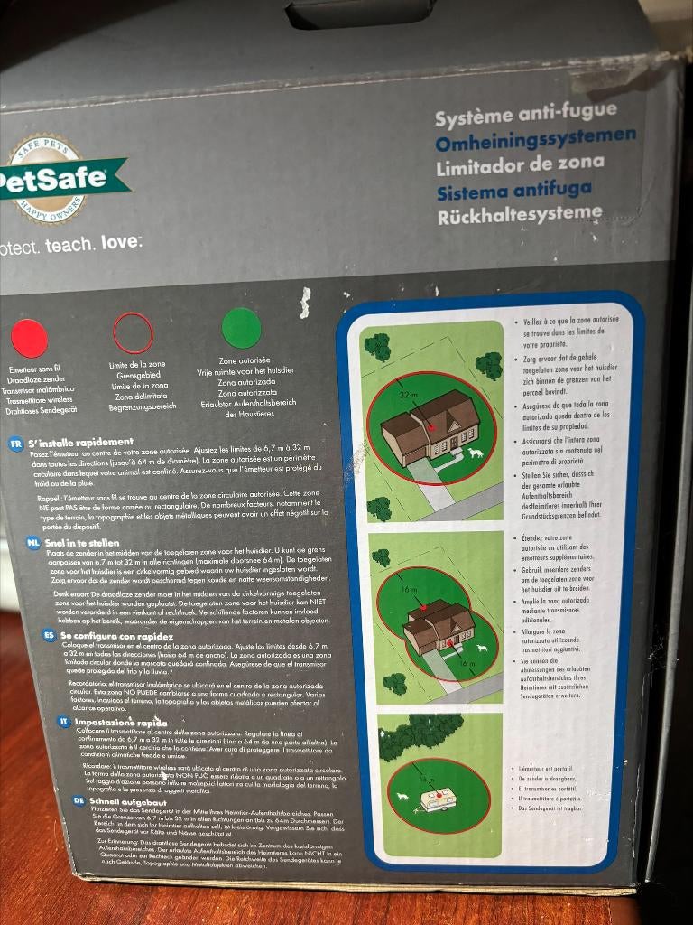 PetSafe Stay and Play wireless fence, Dieren en Toebehoren, Honden-accessoires, Verzenden, Zo goed als nieuw