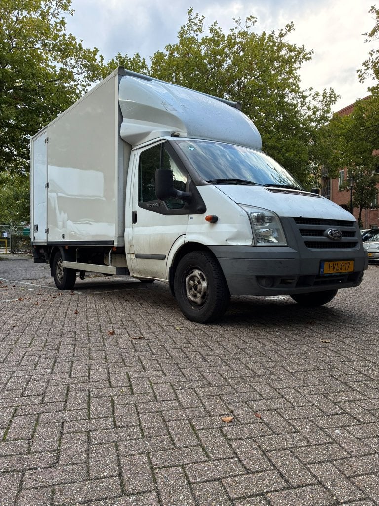 Ford Transit 2.4 TDCi 116 pk Bakwagen, Laadklep, Euro 5, Wit, Origineel Nederlands, Particulier
