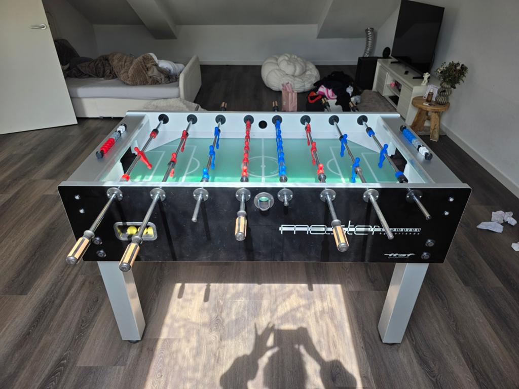 Professionele Garlando Master Champion  ITSF wedstrijdtafel, Ophalen