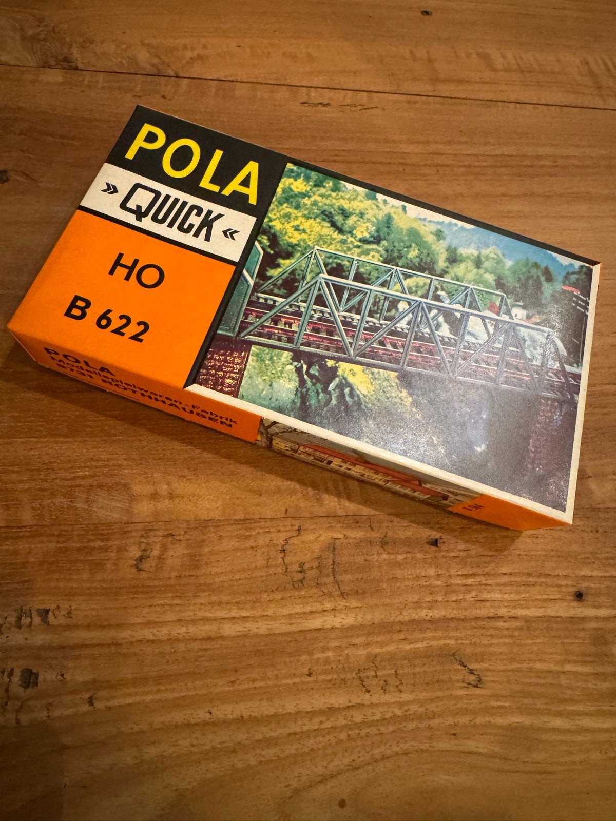 Pola Quick HO B 622 Korte Brug Spoorbrug Nieuw in Doos, Hobby en Vrije tijd, Modeltreinen | H0, Overige merken, Gelijkstroom of Wisselstroom