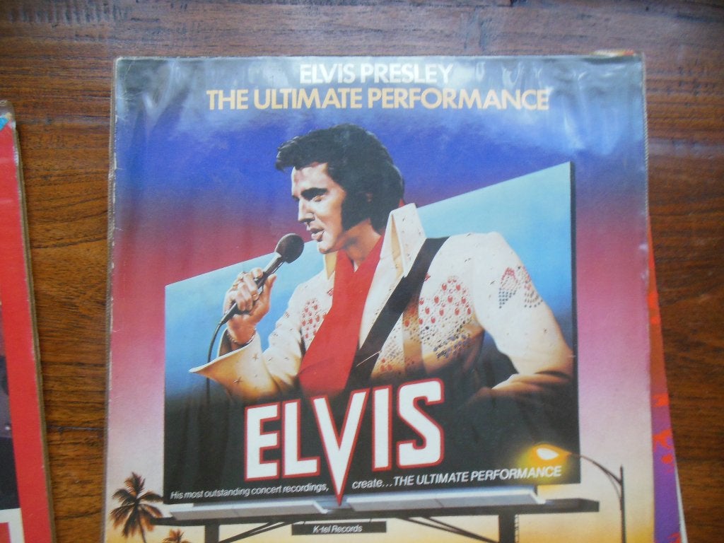 lp live elvis presley the ultimate performance vinyl record, LP, Gebruikt, Overige formaten, Ophalen of Verzenden