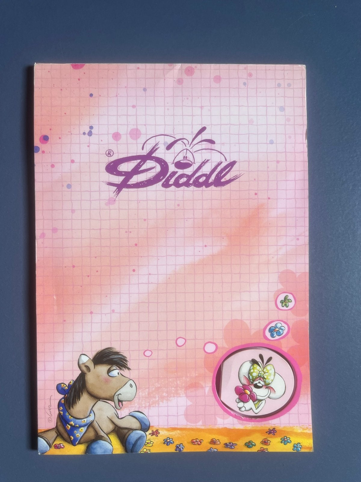 Diddl Dubbel Blok - Zo goed als nieuw, Verzamelen, Diddl, Ophalen of Verzenden, Diddl, Zo goed als nieuw, Papier, Kaart of Schrift
