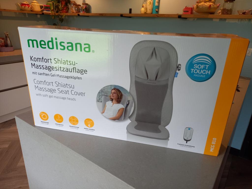 Medisana MCG 810 massage inleg zetel, Ophalen of Verzenden, Nieuw, Apparaat