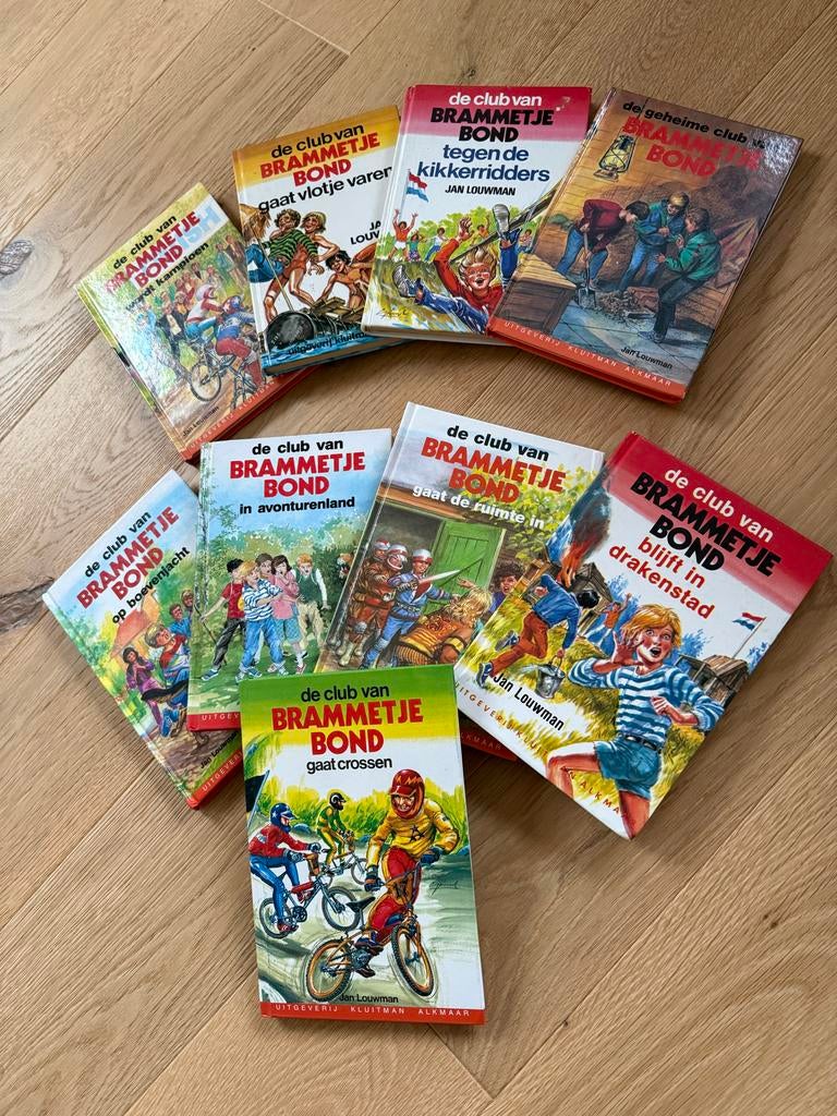 9 boeken van De Club van Brammetje Bond, Ophalen of Verzenden, Gelezen, Fictie algemeen