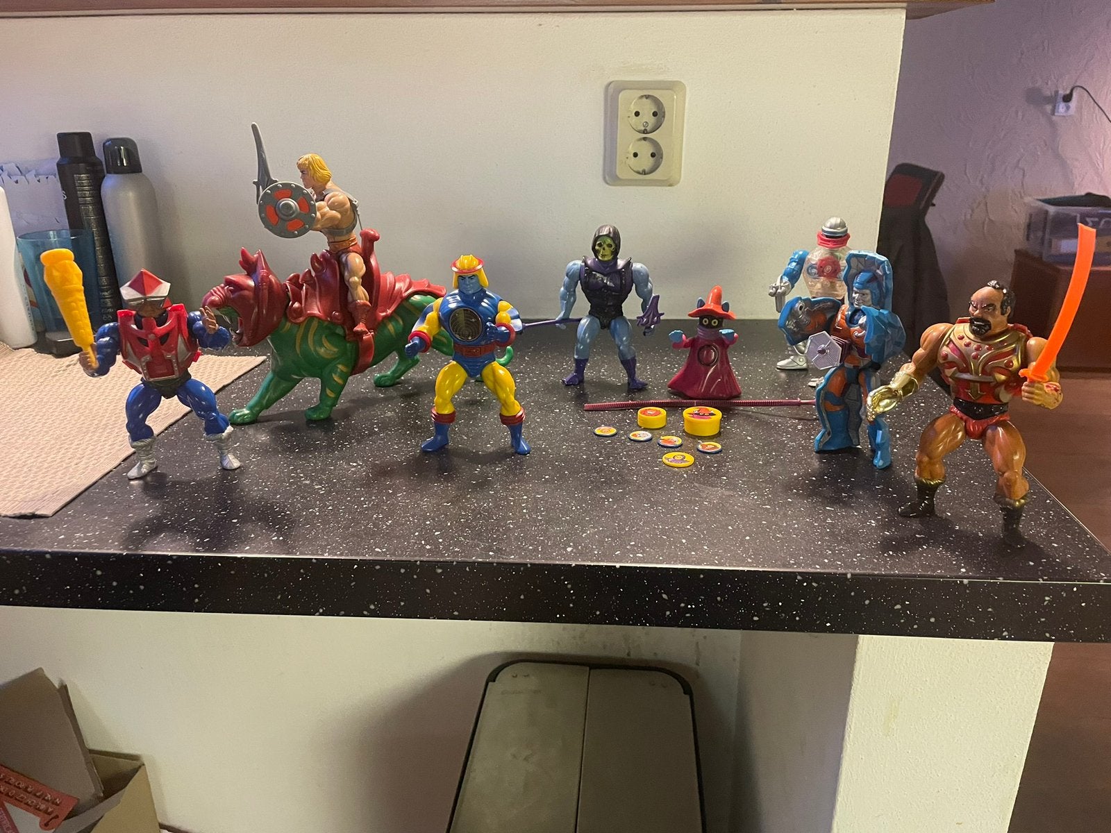 Vintage He man actiefiguren, Ophalen of Verzenden, Gebruikt