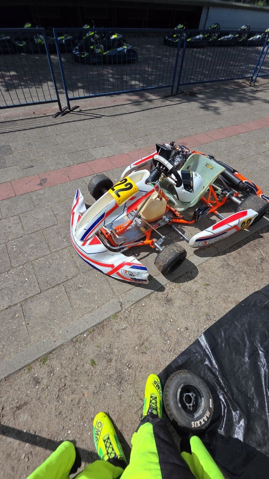 OTK Exprit Rotax Max Non-Evo Kart, Ophalen, Gebruikt, Kart