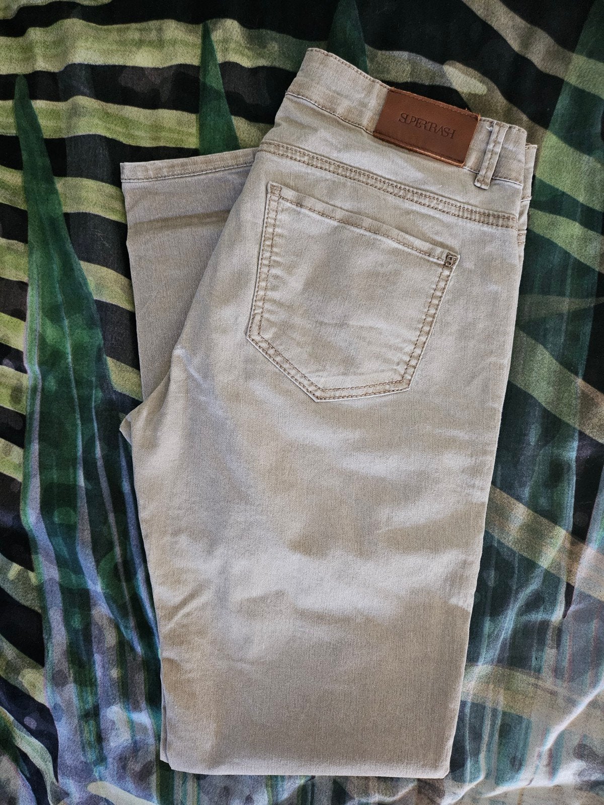 Supertrash Jeans - Beige - Maat 29, Ophalen of Verzenden