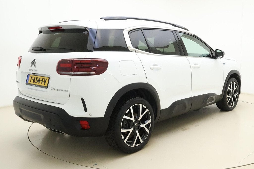 Citroen C5 Aircross 1.6 Plug-in Hybrid 180 Business Plus Aut, Auto's, Citroën, Gebruikt, 4 cilinders, Wit, Hybride Elektrisch/Benzine