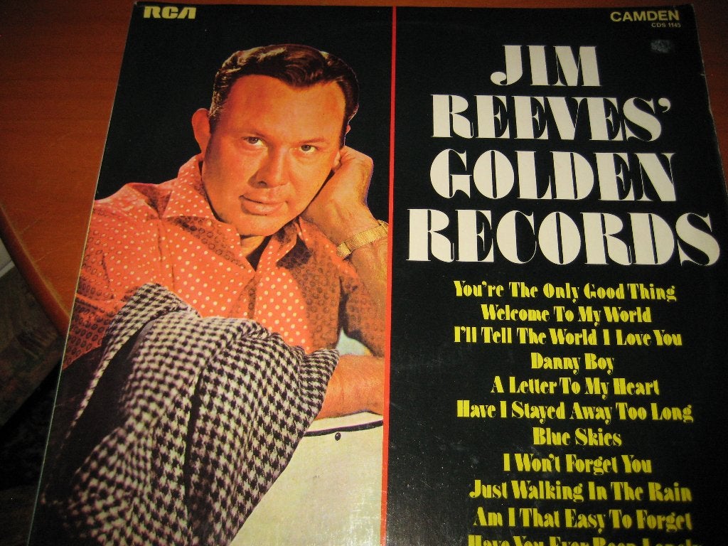 LP, Jim Reeves: Golden Records (NO7), Ophalen of Verzenden, Zo goed als nieuw, 12 inch