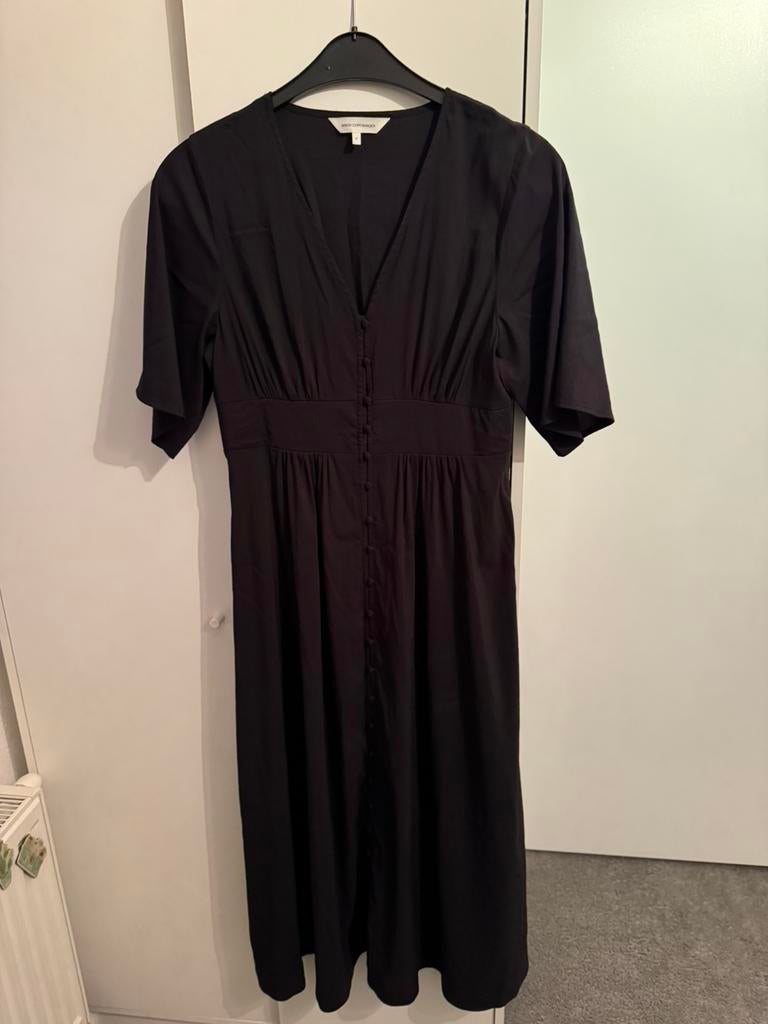 Msch Copenhagen jurk s/m, Kleding | Dames, Jurken, Nieuw, Maat 36 (S), Zwart, Onder de knie, Ophalen of Verzenden