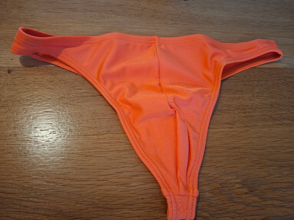 Neon Oranje Zwemstring - Maat m, Overige kleuren, Onbekend, Zwemslip, Verzenden