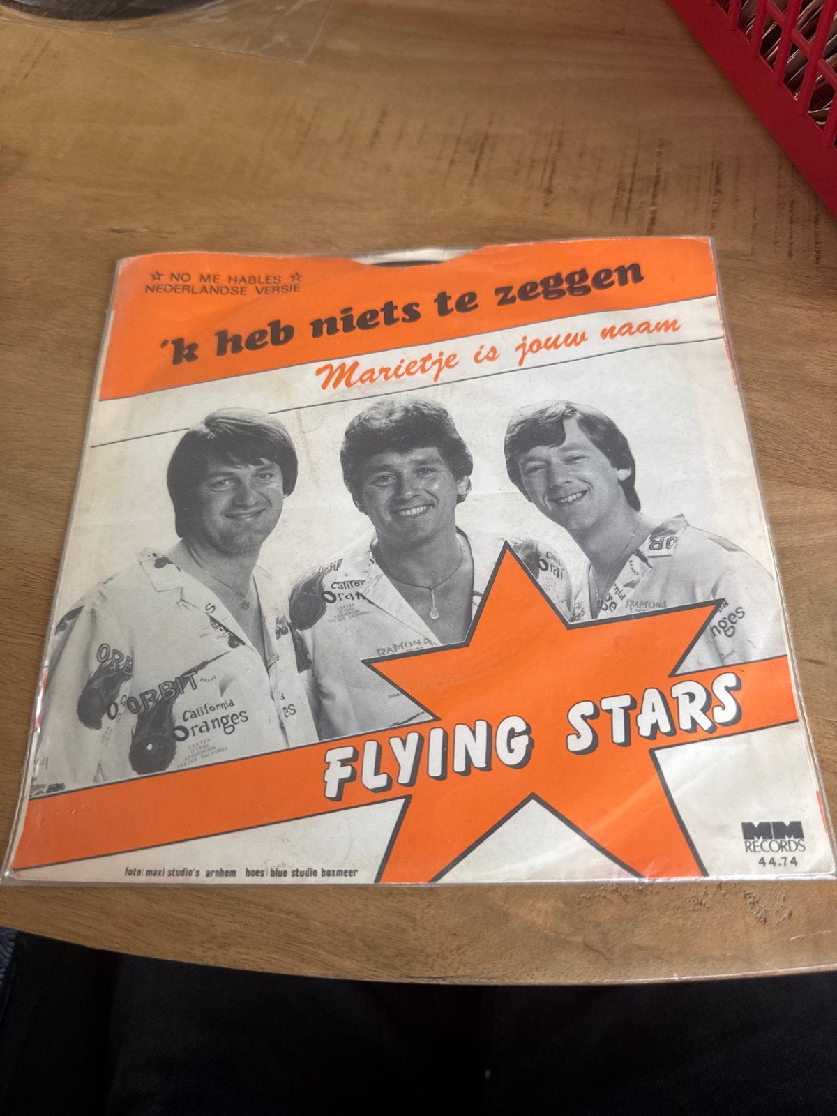 Flying Stars - 'k Heb Niets Te Zeggen / Marietje Is Jouw Naa, Gebruikt, 7 inch, EP, Schlager