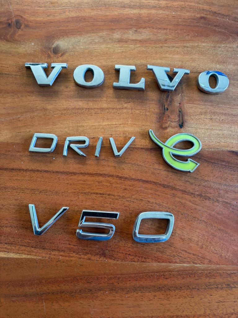 Volvo V 50 belettering achterklep, Auto-onderdelen, Ophalen of Verzenden, Volvo, Achterklep