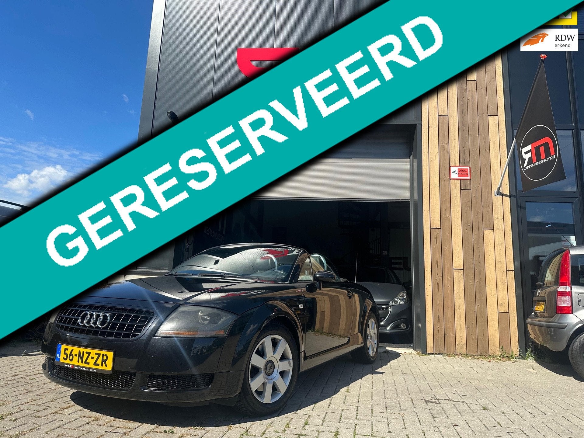 Audi TT Roadster 1.8 5V Turbo/LM-velgen/climaat-control/lede, Auto's, Voorwielaandrijving, Dealer onderhouden, TT, Gebruikt