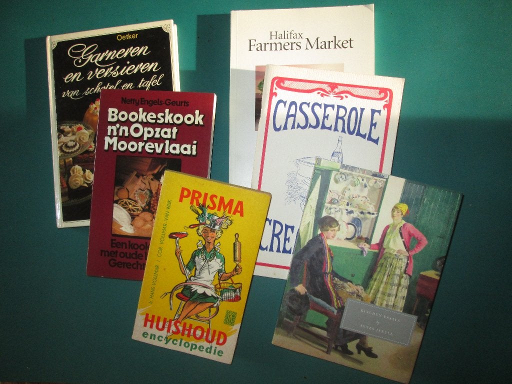 6x kookboek Limburg Engels Oetker, Boeken, Voorgerechten en Soepen, Ophalen of Verzenden, Zo goed als nieuw, Europa